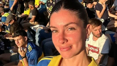 Daniela Iker, la joven morocha hincha de Boca que se convirtió en sensación