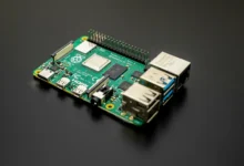 Imagen de un dispositivo Raspberry Pi