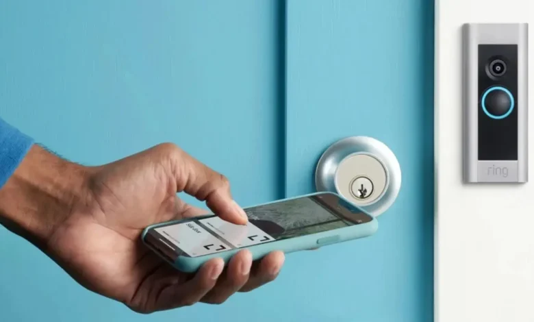 Imagen de una cámara de seguridad de Ring con reconocimiento facial