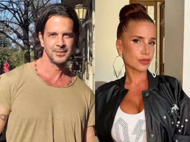 Foto de Santiago Almeyda y Flor Peña juntos