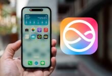 Imagen de la nueva Siri con Inteligencia Artificial en un dispositivo Apple