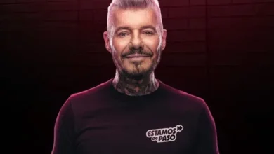Marcelo Tinelli en su época de gloria en Telefe