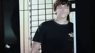 Foto del lugar del ataque en San Cristóbal