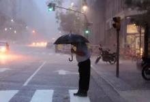 Imagen de tormenta en el AMBA