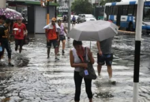 Imagen de tormenta severa en Buenos Aires