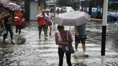 Imagen de tormenta severa en Buenos Aires