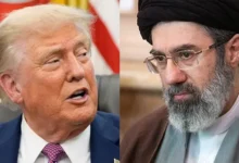 Donald Trump y Mojtaba Jamenei