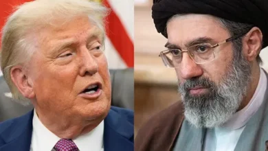 Donald Trump y Mojtaba Jamenei