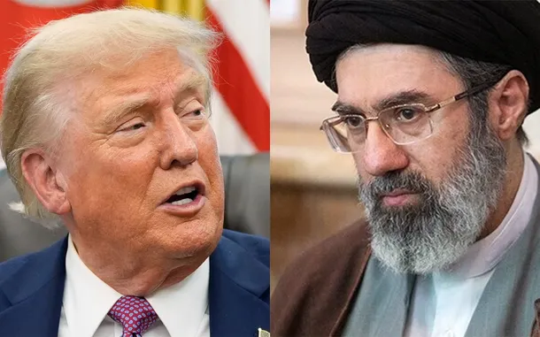 Donald Trump y Mojtaba Jamenei