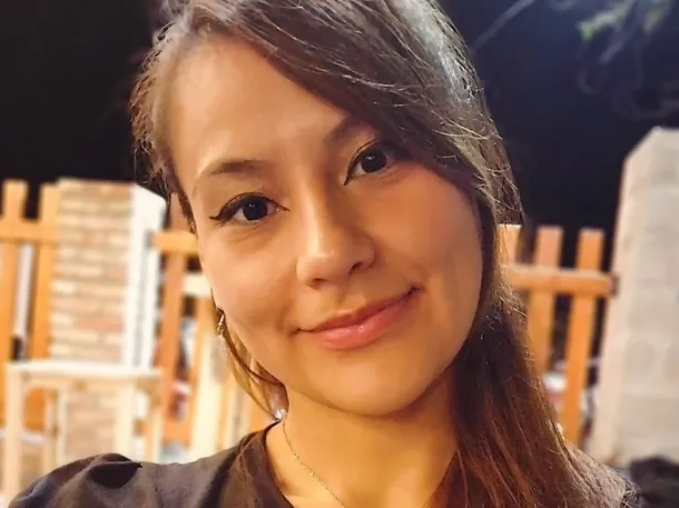 Foto de Verónica Shadya Altamirano, la joven que denunció a su exnovio por violencia de género