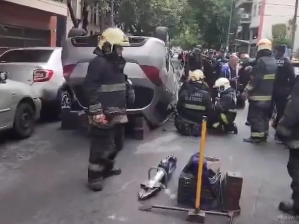 Guillermo Pfening en un evento público antes del accidente