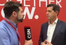 Wado de Pedro y Axel Kicillof en la Cumbre Progresista Internacional en Barcelona