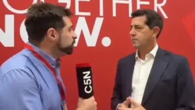 Wado de Pedro y Axel Kicillof en la Cumbre Progresista Internacional en Barcelona