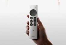 Imagen del Xiaomi Bluetooth Remote 2 Pro, mostrando su diseño elegante y minimalista.