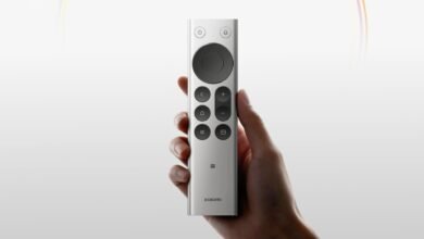 Imagen del Xiaomi Bluetooth Remote 2 Pro, mostrando su diseño elegante y minimalista.