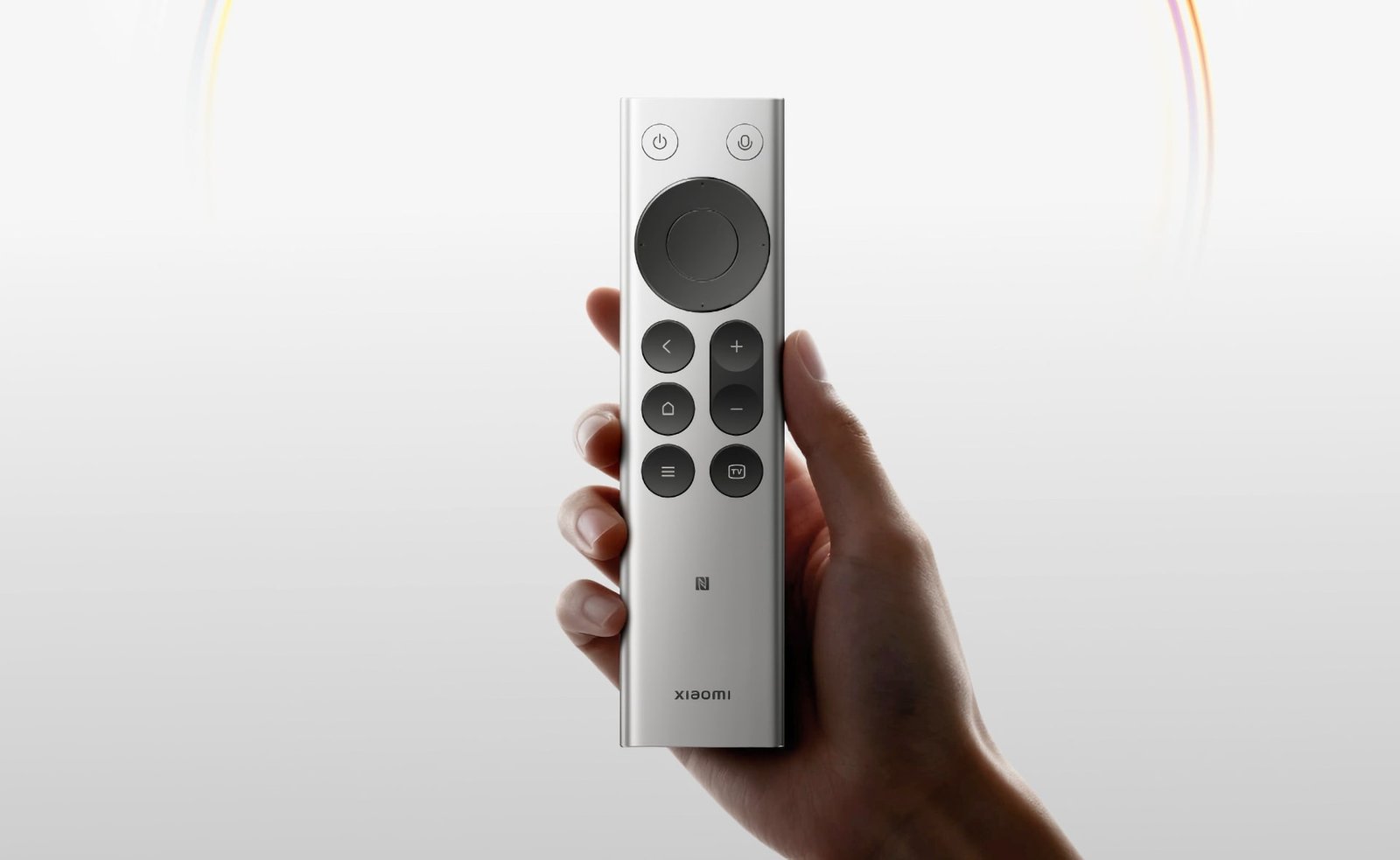 Imagen del Xiaomi Bluetooth Remote 2 Pro, mostrando su diseño elegante y minimalista.