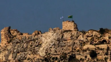 Imagen de la fortaleza de Beaufort en el sur del Líbano