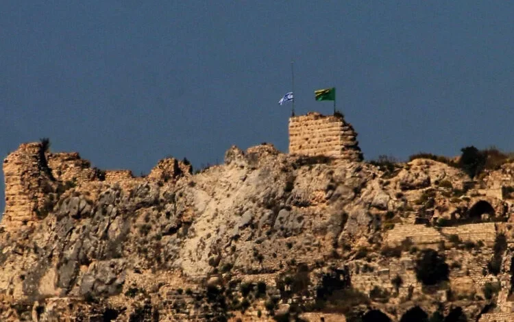Imagen de la fortaleza de Beaufort en el sur del Líbano