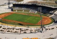 Imagen del Estadio Mario Alberto Kempes en una noche de evento
