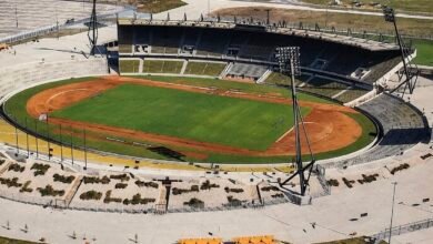 Imagen del Estadio Mario Alberto Kempes en una noche de evento