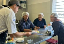 Imagen de una cocina comunitaria en Córdoba