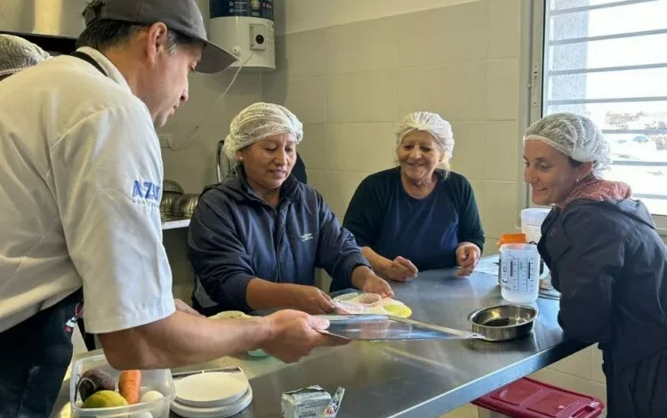 Imagen de una cocina comunitaria en Córdoba