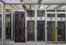 Imagen de un centro de datos de DE-CIX