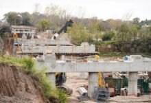 Imagen de la circunvalación de Río Cuarto en construcción