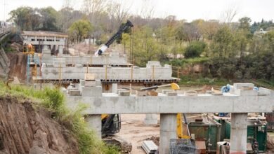 Imagen de la circunvalación de Río Cuarto en construcción