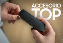 Imagen de un adaptador Ethernet para Amazon Fire TV