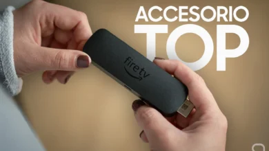 Imagen de un adaptador Ethernet para Amazon Fire TV