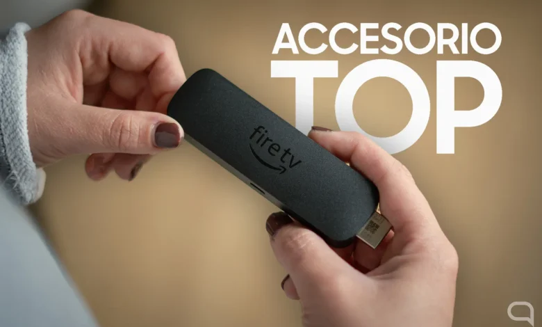 Imagen de un adaptador Ethernet para Amazon Fire TV