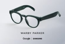Gafas inteligentes de Google y Samsung con Android XR