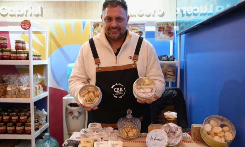 Imagen de los alfajores galardonados de La Lucero