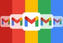Logo de Google con un correo electrónico cambiando en el fondo