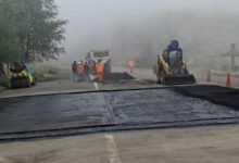 Trabajos de protección en el Camino de Altas Cumbres
