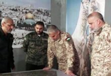 Imagen de la Franja de Gaza después de un ataque israelí