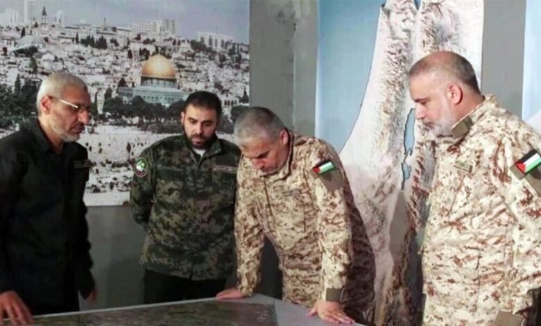 Imagen de la Franja de Gaza después de un ataque israelí