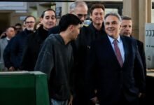 Gobernador Martín Llaryora anunciando el fondo para las escuelas técnicas