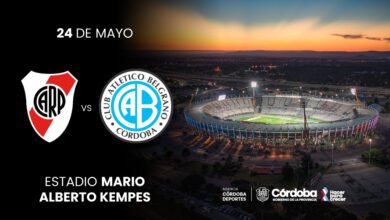 Estadio Mario Alberto Kempes lleno de hinchas
