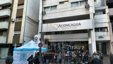 Trabajadores de la salud en paro en Sanatorios de Córdoba