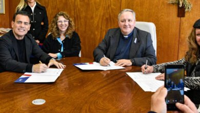 Firma del acuerdo de colaboración entre la Agencia Córdoba Cultura, la Fundación Desafiarte y la Universidad Católica de Córdoba