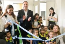 Imágenes de la inauguración de la nueva sala en el CENI "Lucía Vaira de Aimetta" en San Francisco