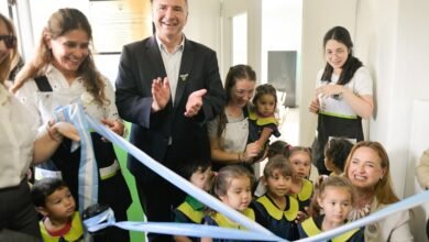 Imágenes de la inauguración de la nueva sala en el CENI "Lucía Vaira de Aimetta" en San Francisco