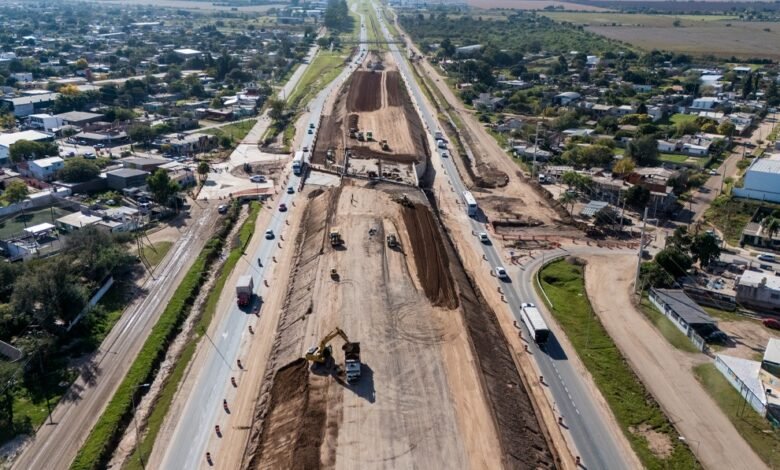 Imagen del altonivel en construcción en Malvinas Argentinas