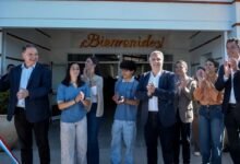Inauguración del IPEM 385 en Los Reartes