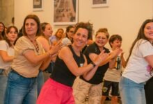 Docentes de Educación Física participando en un Club de Lectura