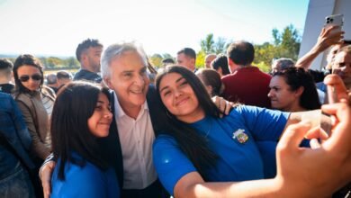 Inauguración del nuevo edificio del IPEM N° 438 en Villa Ciudad Parque