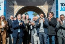 Gobernador Martín Llaryora en la ciudad de San Francisco
