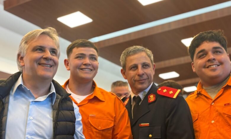Gobernador Llaryora en gira por el departamento San Justo